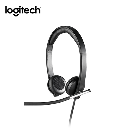 AUDIFONO C/MICROF. LOGITECH B2B H650E USB STEREO BLACK (981-000518)